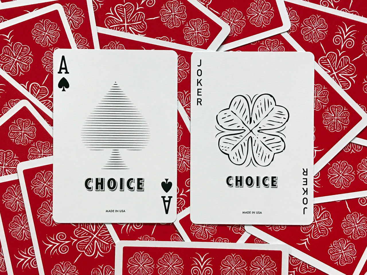Choice Cloverback Playing Cards