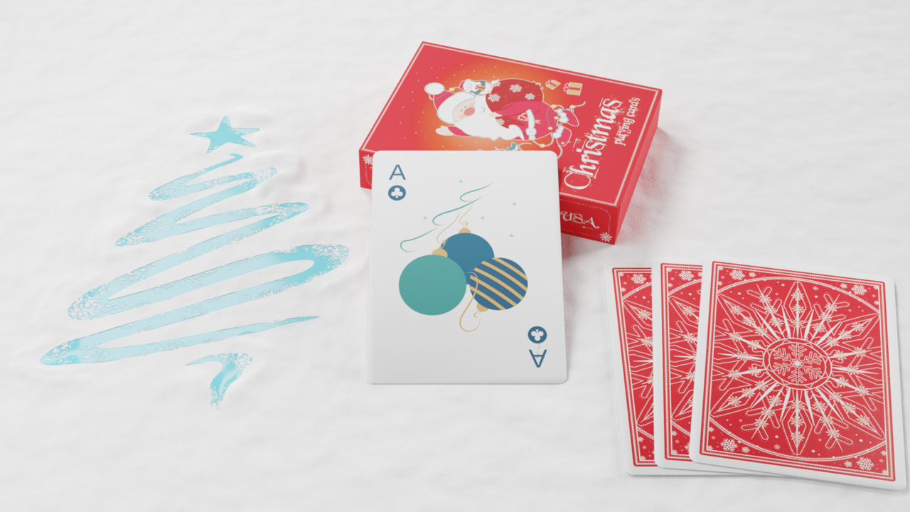 Christmas Playing Cards