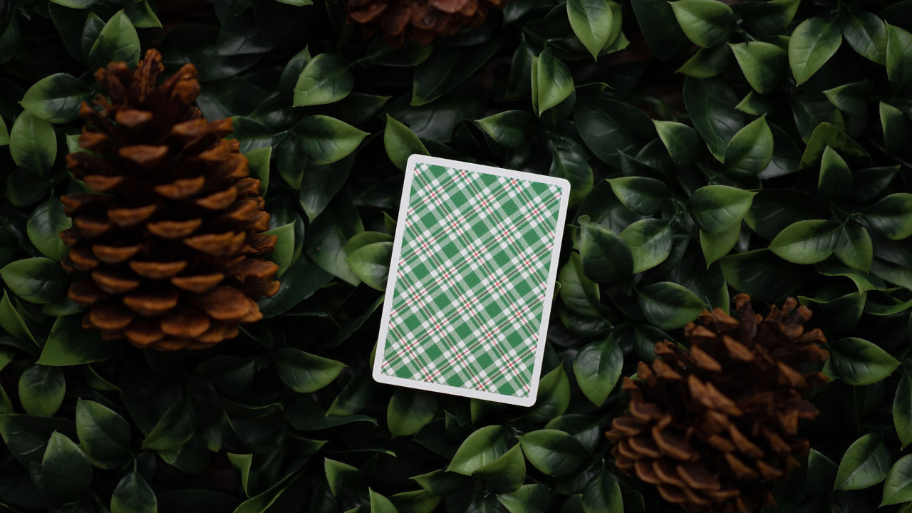 Christmas Plaid Playing Cards
