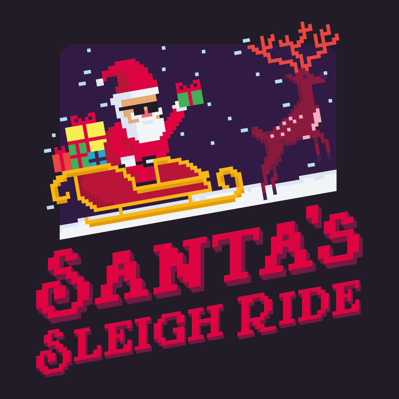 Santa's Sleigh Ride Deck