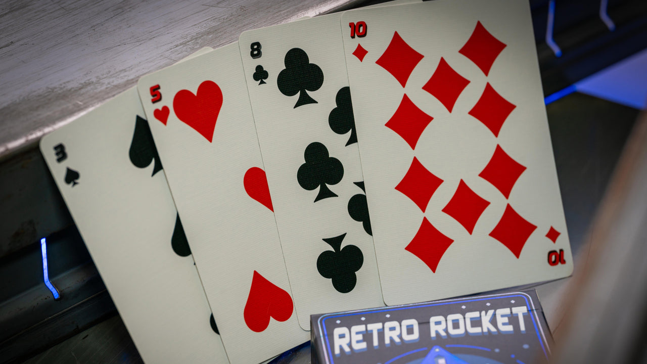Retro Rocket Limited Edition Playing Cards
