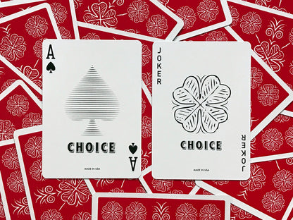 Choice Cloverback Playing Cards