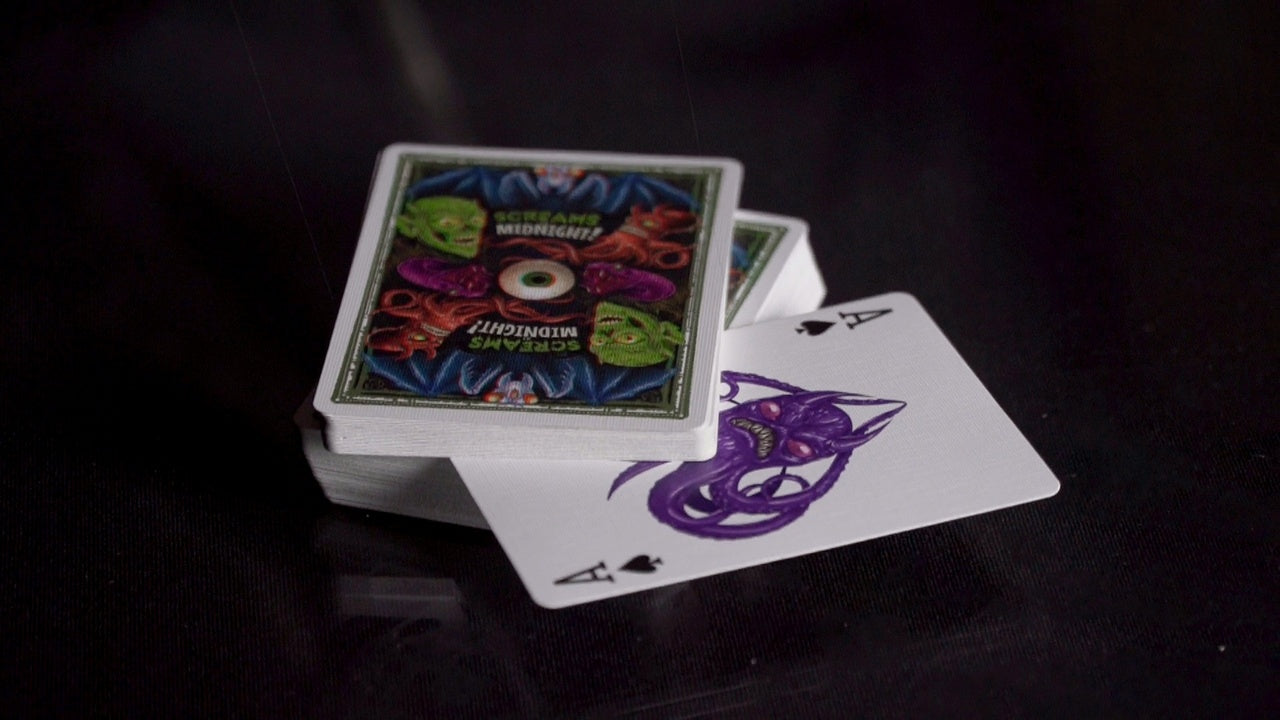Screams at Midnight Playing Cards