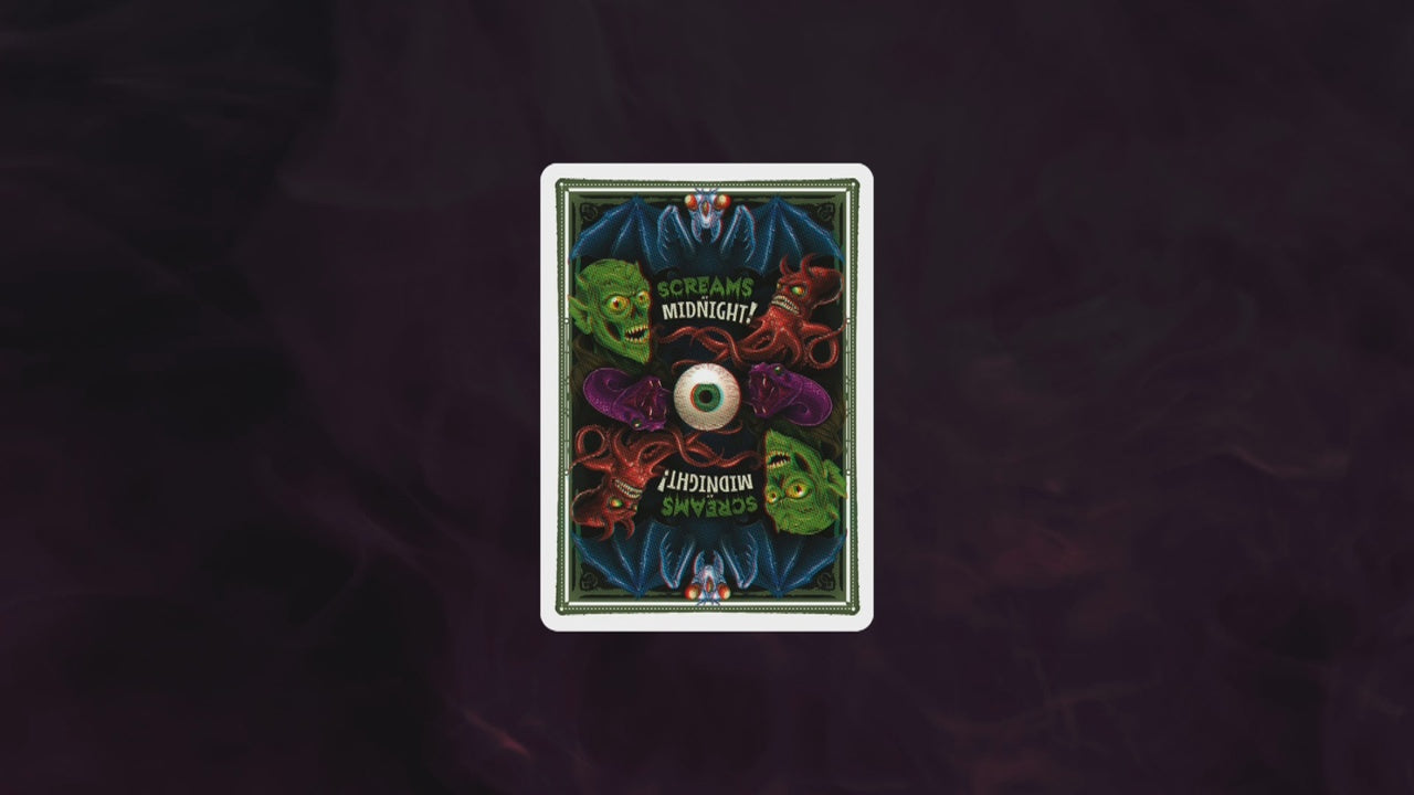 Screams at Midnight Playing Cards