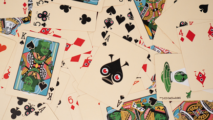 Ace Invaders Playing Cards