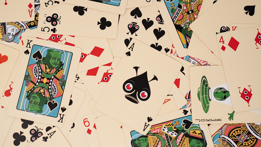 Ace Invaders Playing Cards