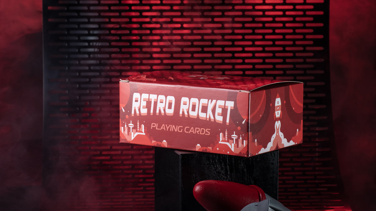 Bicycle Retro Rocket Playing Cards