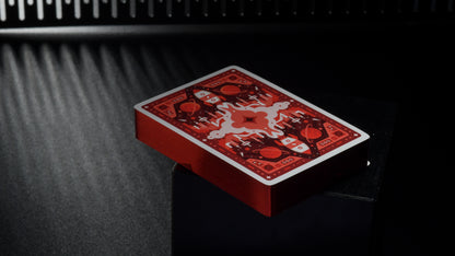 Retro Rocket Playing Cards