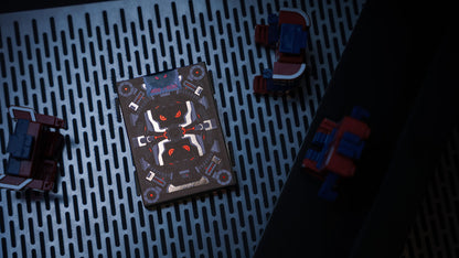 Evil Robots Playing Cards