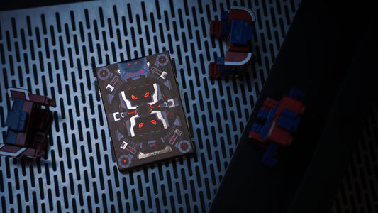 Evil Robots Playing Cards