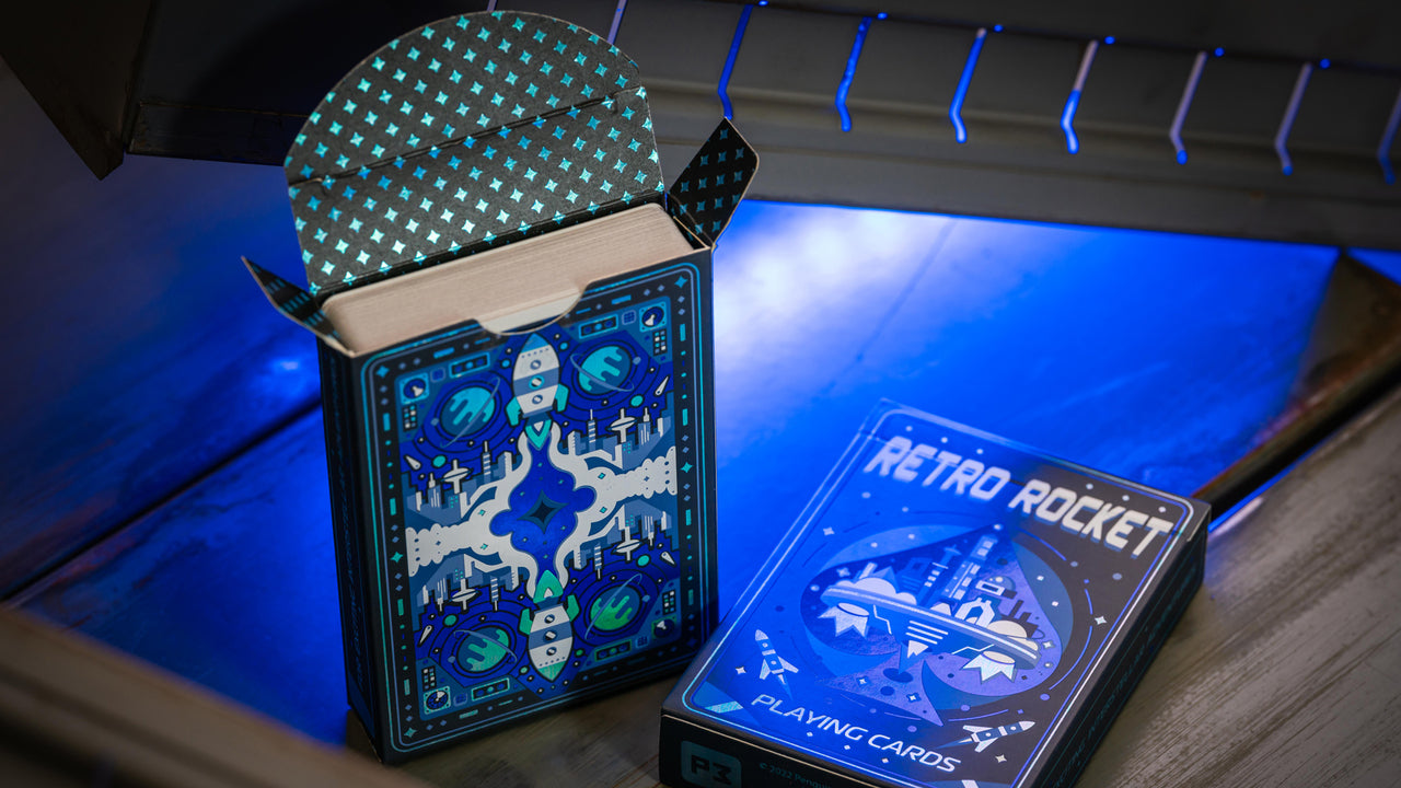Retro Rocket Limited Edition Playing Cards