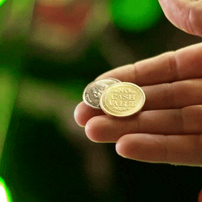 Arcade Coin by Penguin Magic