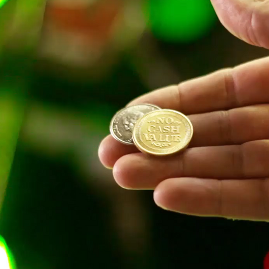 Arcade Coin by Penguin Magic