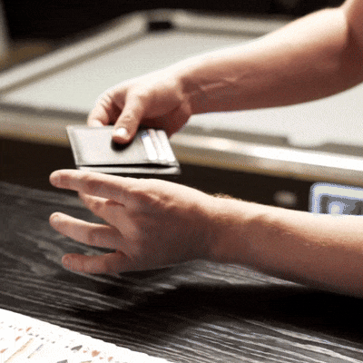 Razor Card To Wallet by Josh Burch