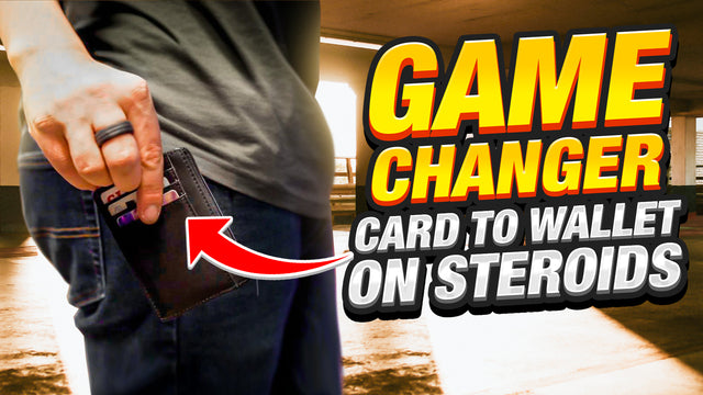 Razor Card To Wallet by Josh Burch
